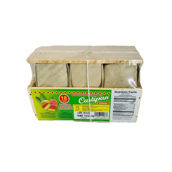 Castipan Bocadillo Veleño Traditional Leaf - Wrapped – 30 oz (850g) – Guava Snack – Imported from Colombia - JETa Imports®