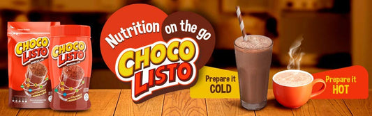 Choco Listo Instant Powder Drink Mix Net.Wt 200 gr - JETa Imports®