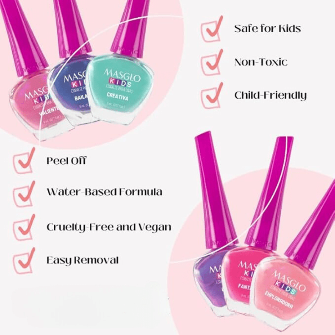 Exploradora - Esmalte Masglo Kids 8ML - JETa Imports®