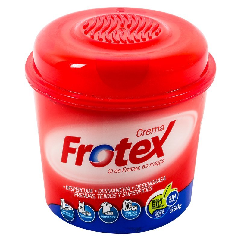 Frotex Cream 550g – Multi - Purpose Cleaner for Stains, Grease, and Fabric Care – Imported from Colombia - JETa Imports®