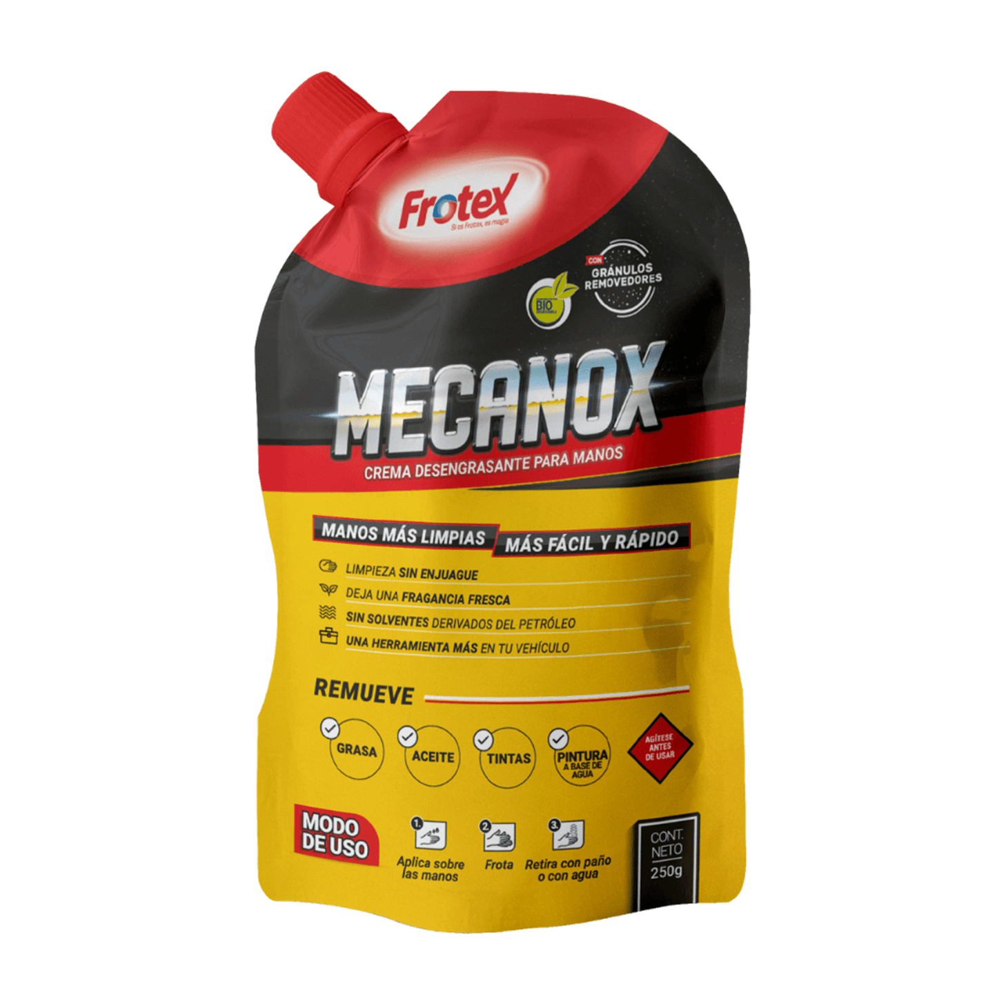Frotex Mecanox Hand Degreasing Cream 250g – Waterless Cleaner for Grease, Oil, and Ink Removal - JETa Imports®