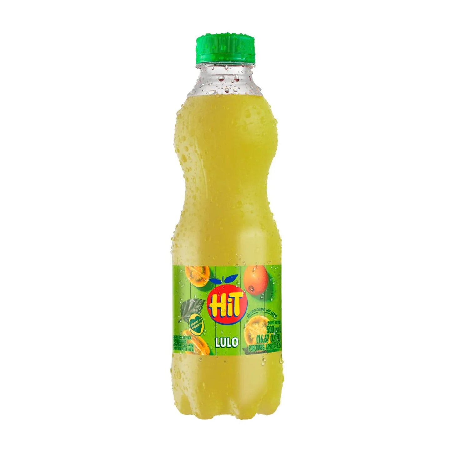Hit Lulo PET Bottle – 500ml (16.9 fl oz) – Colombian Lulo Fruit Juice Beverage - JETa Imports®