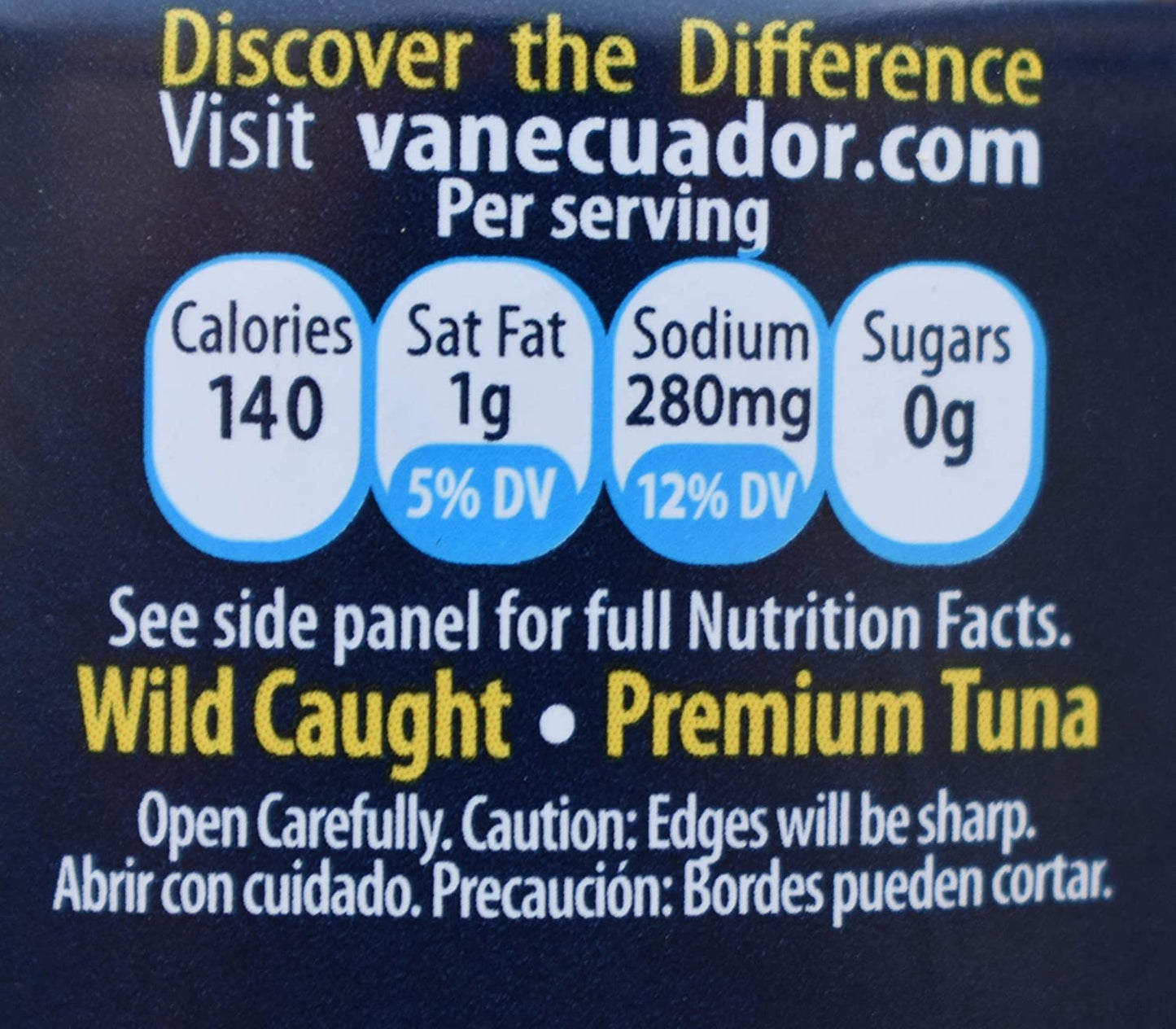 Van Ecuador Tuna in Oil - 5.3 oz - Premium Quality Tuna - JETa Imports®