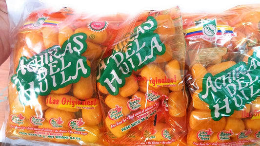 Achiras de Huila Las Originales – 12 Pack – 25g (0.8 oz) Each – Total 300g (10.6 oz) – Traditional Colombian Cheese Biscuits – Imported from Colombia - JETa Imports®