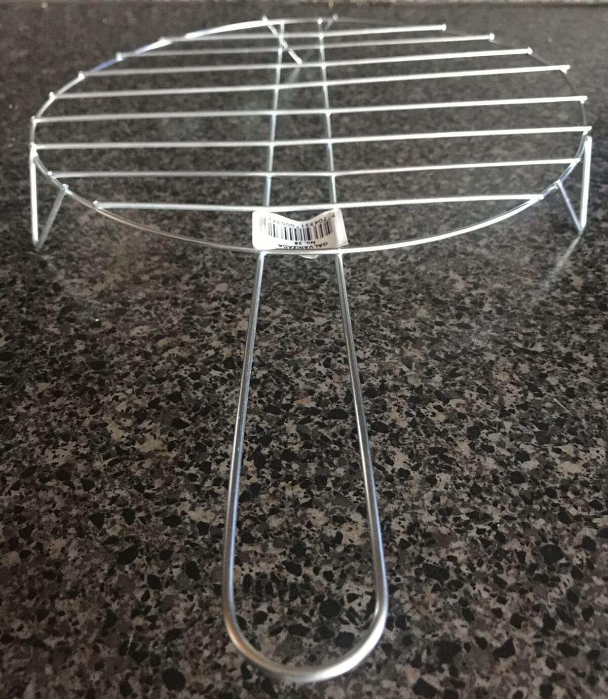 Arepa Grill – Metal Parrilla for Arepas – 25 cm Diameter x 3 cm Height – Traditional Colombian Cooking Tool - JETa Imports®