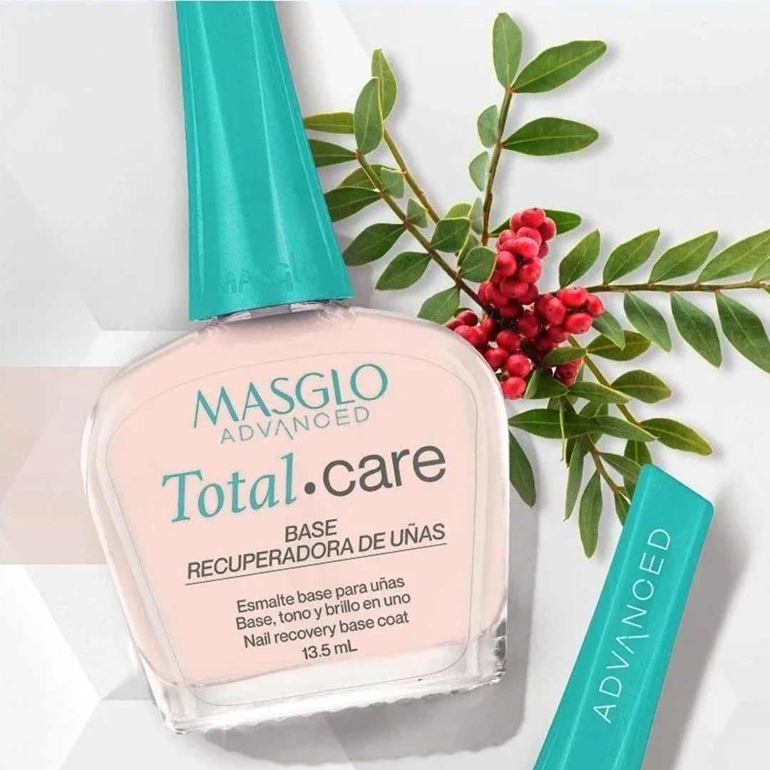 Base Recuperadora de Uñas Clinical Total Care Masglo Nail Polish - JETa Imports®