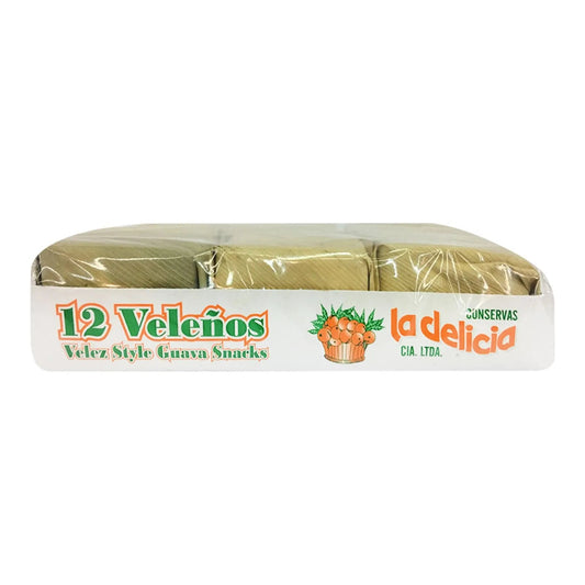 Bocadillo Veleño La Delicia - 12 Units – Traditional Colombian Guava Paste - JETa Imports®