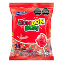 Bon Bon Bum – Fruity Lollipop with Bubble Gum center – Perfect for Parties and Sharing - JETa Imports®
