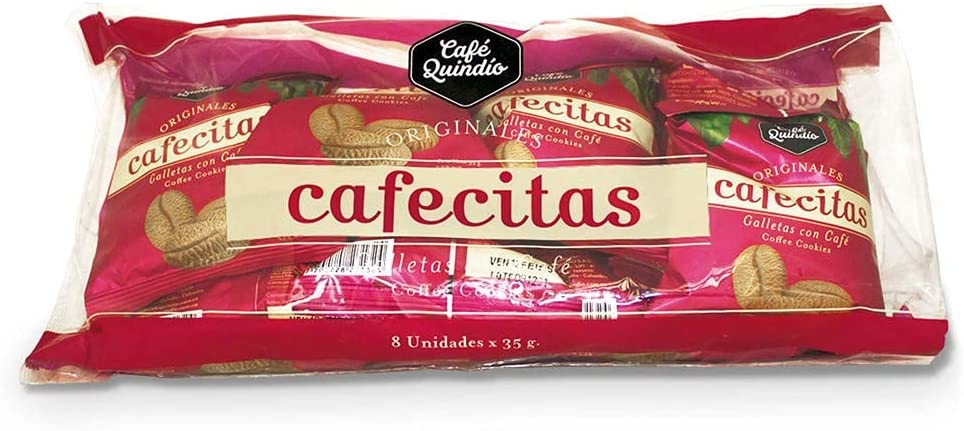 Cafe Quindio Coffee Cookies - Cafecitas Bundle x8 - JETa Imports®