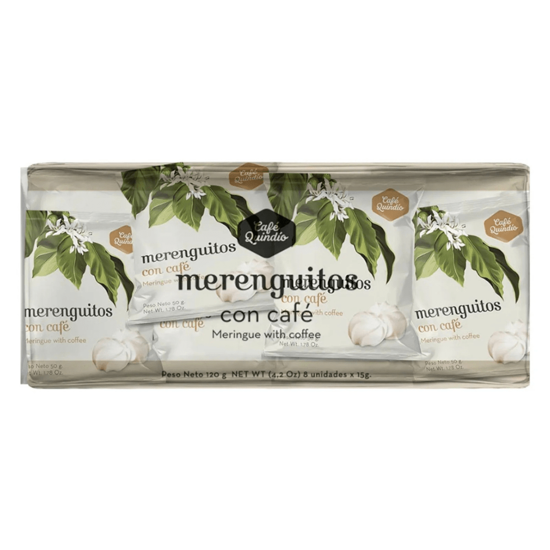 Cafe Quindio Coffee Meringues - Merenguitos 8 Pack - JETa Imports®