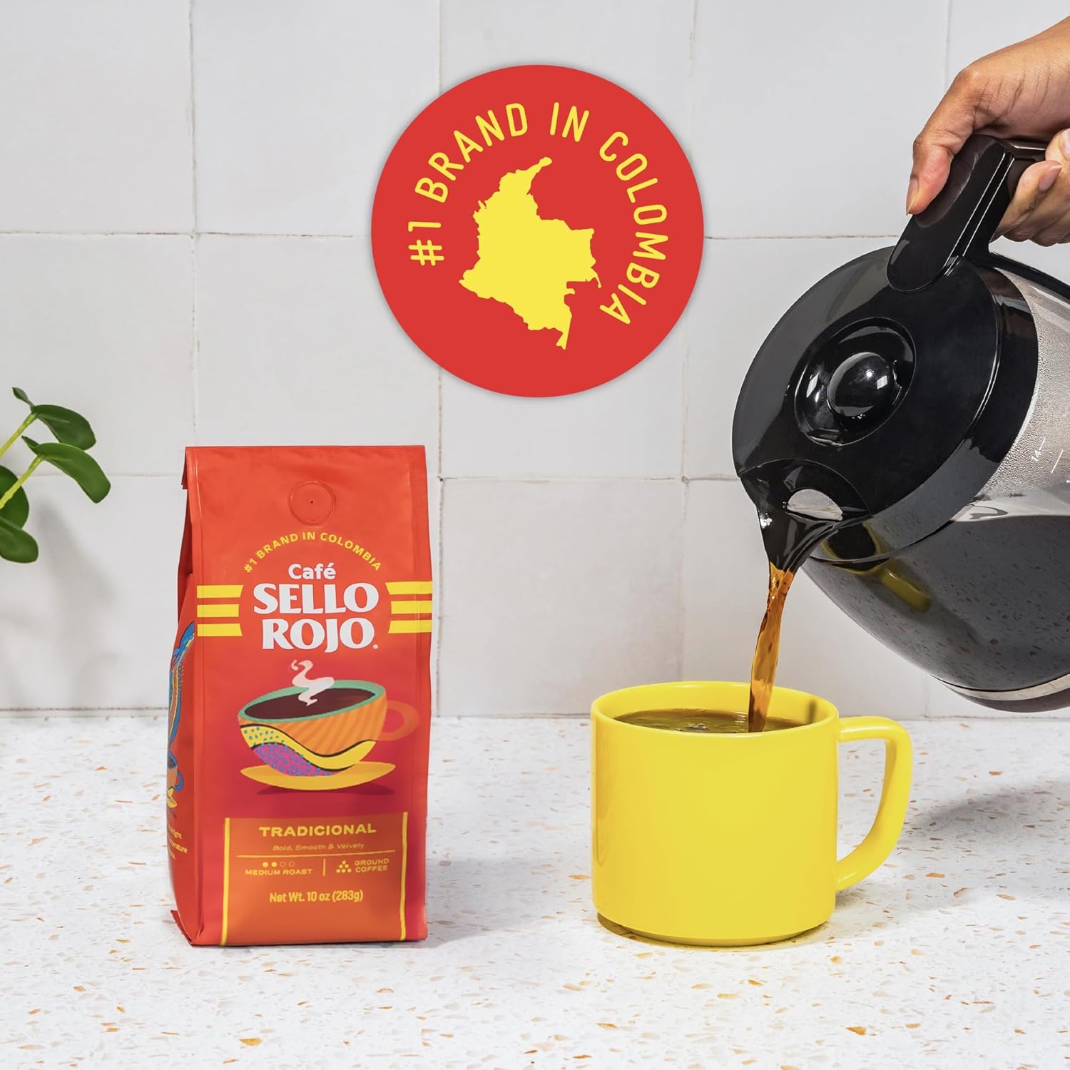 Cafe Sello Rojo Tradicional Ground Coffee - 10 oz - JETa Imports®