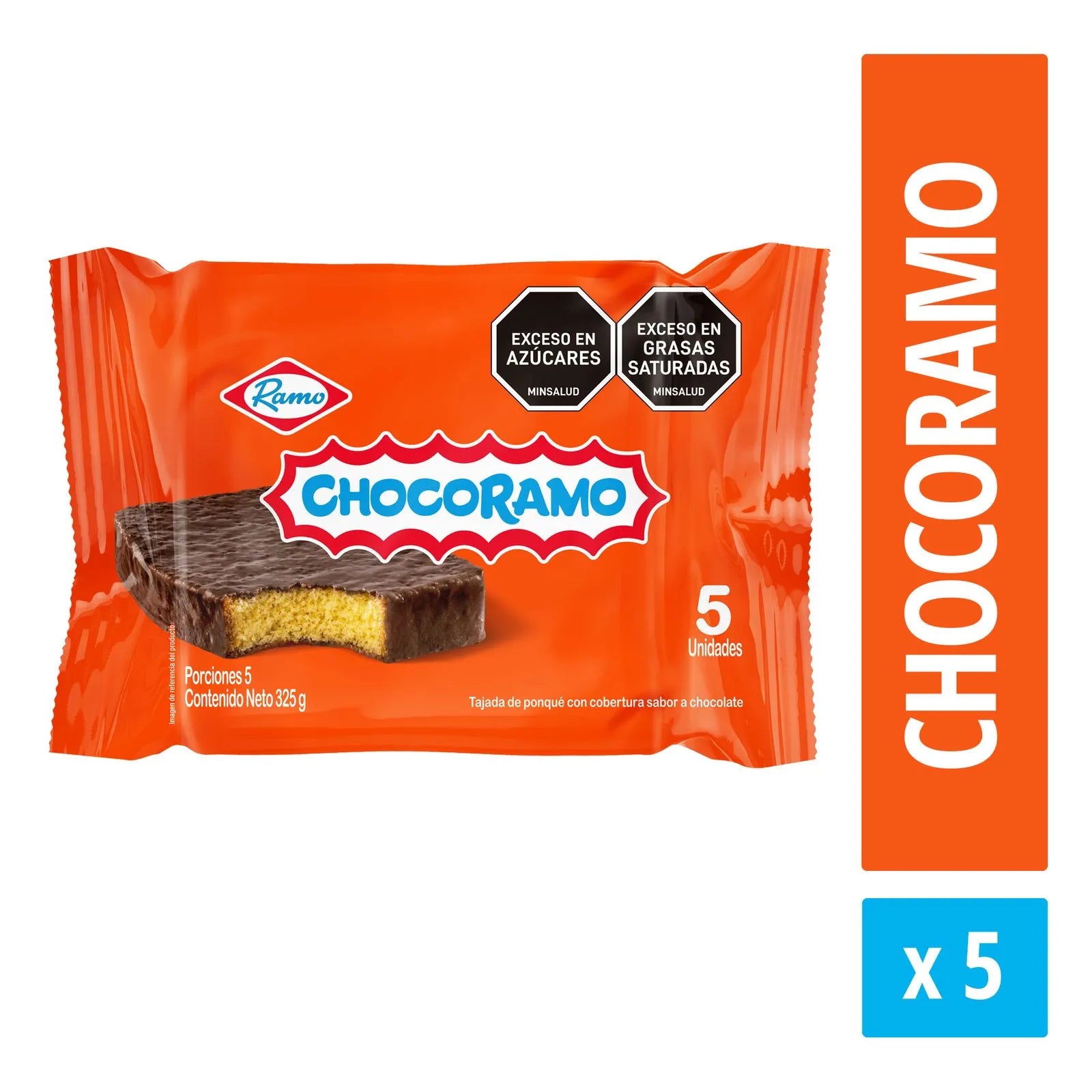 ChocoCake Chocoramo 5 Pack - 65g - JETa Imports®