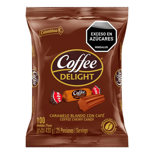 Colombina Coffee Delight - Chewy Coffee Candy - 15.2 oz (100 Units) - JETa Imports®