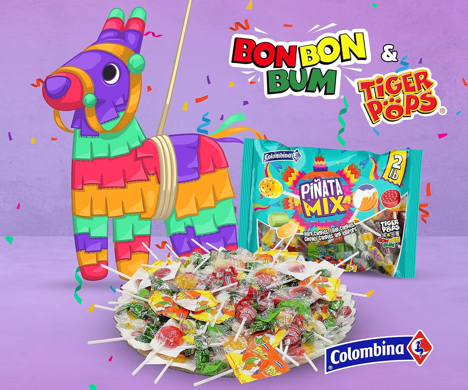 Colombina Piñata Mix Assorted Candy Variety Pack | 2 lbs (907g) - JETa Imports®