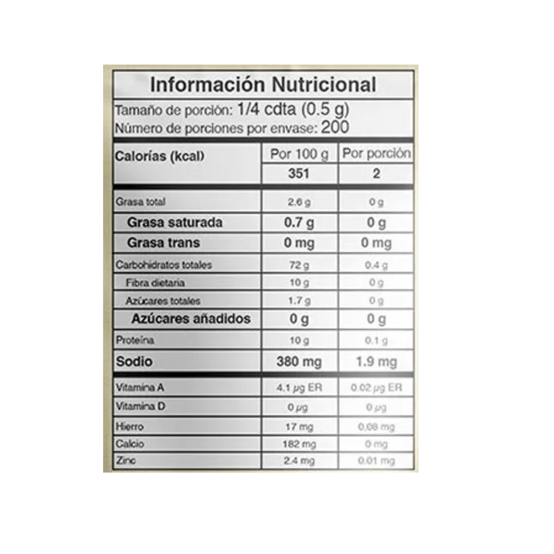 Condimento Completo Naturey El Rey x100g - Imported from Colombia - JETa Imports®