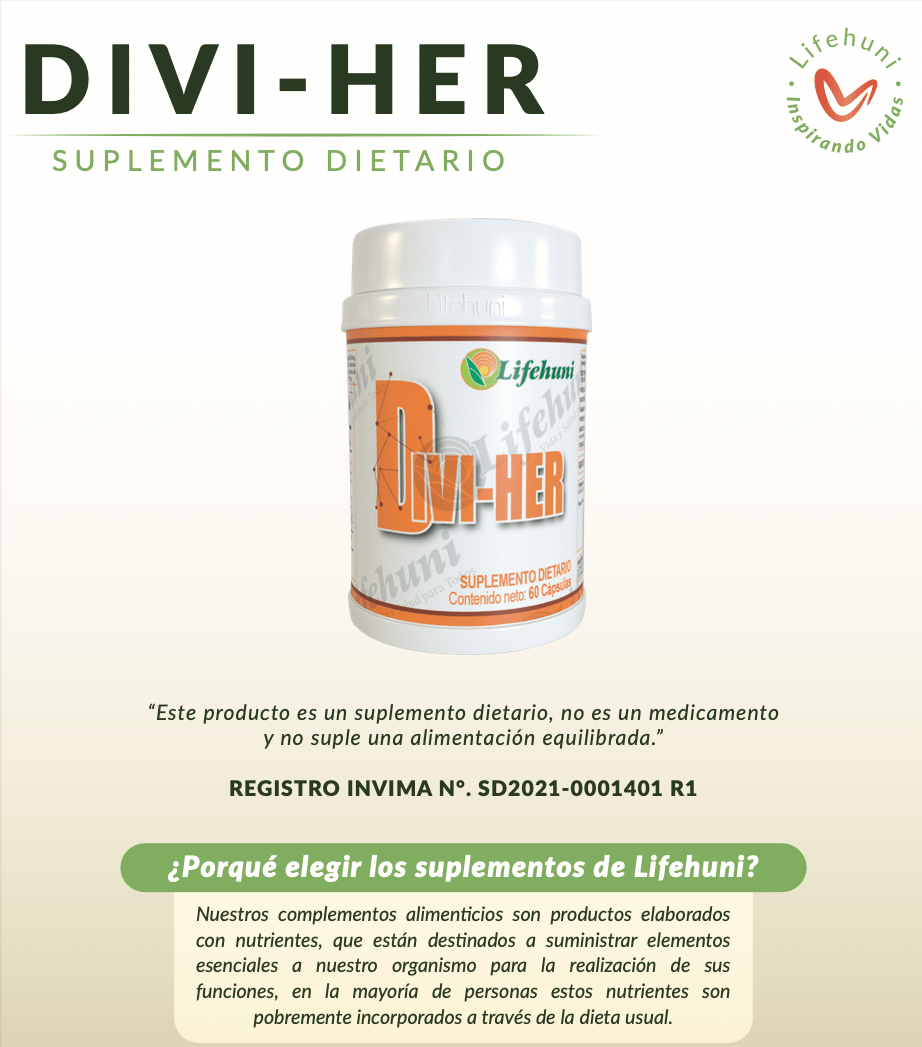 Divi - Her(b) 60 Capsules - Dietary Supplement - JETa Imports®