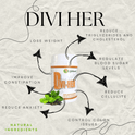 Divi - Her(b) 60 Capsules - Dietary Supplement - JETa Imports®