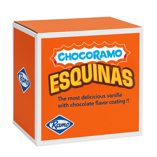 Esquinas Chocoramo – 50g (1.76 oz) Each – Chocolate - Covered Cake Corner Bites – Master Case (12 Packs) - JETa Imports®