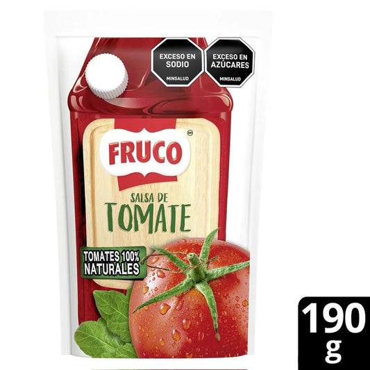 Fruco Tomato Ketchup – 190g (6.7 oz) Doypack – Imported from Colombia - JETa Imports®