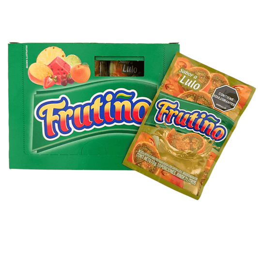 FRUTIÑO Lulo Fruit Powdered Drink Mix - Box of 20 Pouches - Makes 2L Per Pouch - JETa Imports®