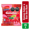 Gomas Bon Bon Bum Fresa – 45g (1.59 oz) – Strawberry - Flavored Chewy Gummies – Imported from Colombia - JETa Imports®