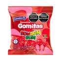 Gomas Bon Bon Bum Fresa – 45g (1.59 oz) – Strawberry - Flavored Chewy Gummies – Imported from Colombia - JETa Imports®