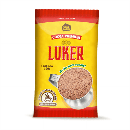 Hot Chocolate Luker Cocoa Premium - En Polvo 0% Colesterol (230g) - JETa Imports®