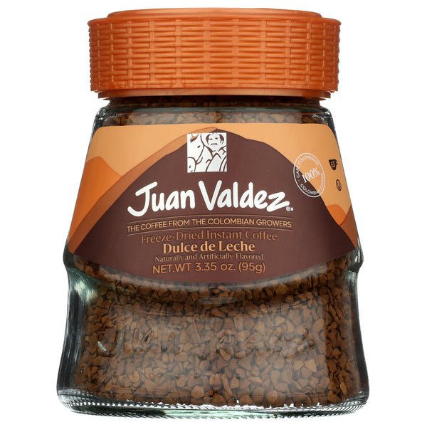 Juan Valdez Dulce de Leche Coffee – 95g (3.35 oz) – Flavored Colombian Instant Coffee - JETa Imports®