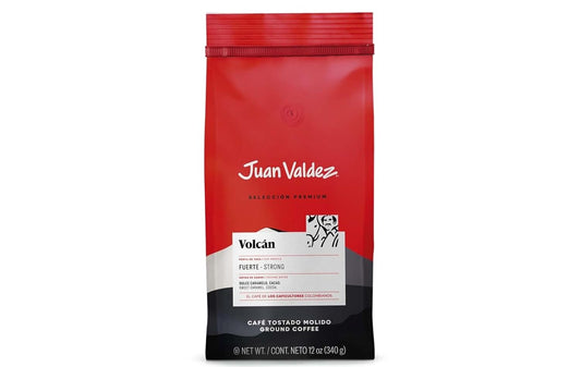 Juan Valdez Volcán Ground Coffee – 340g (12 oz) – 100% Colombian Arabica Coffee with Intense Aroma - JETa Imports®