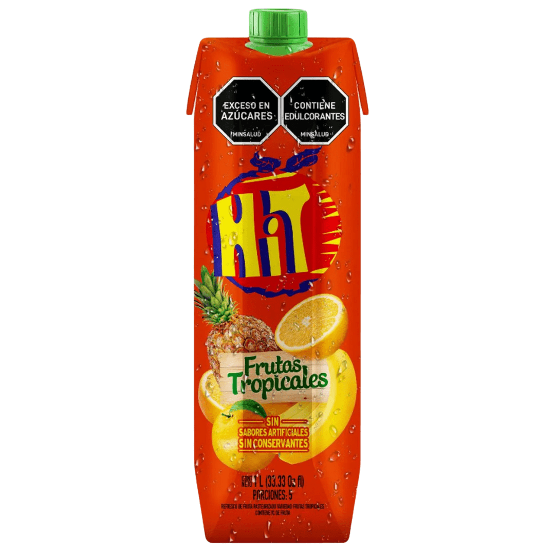 Jugo Hit Colombiano tetrapak x1L - Importado de Colombia - JETa Imports®