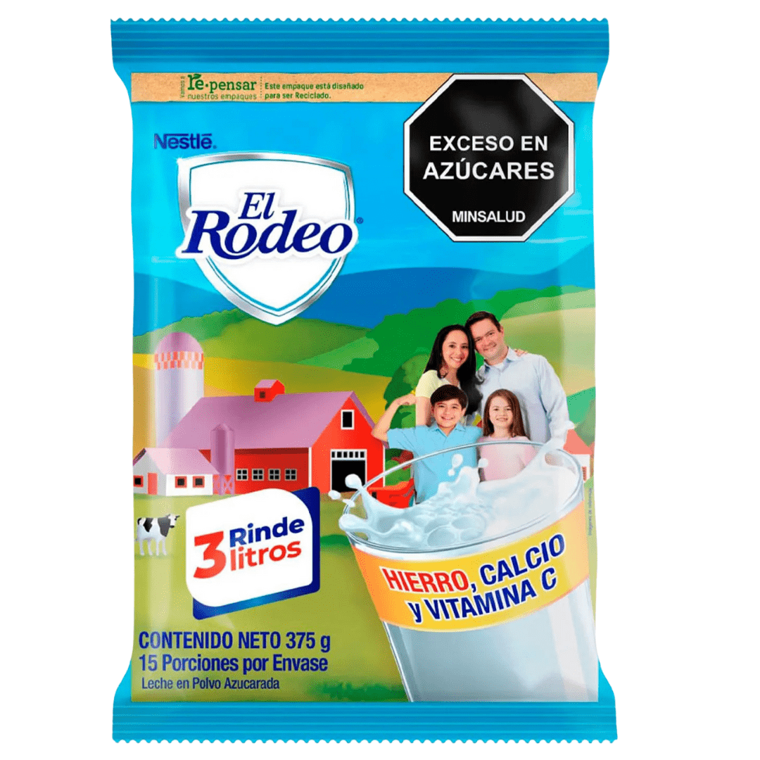 Leche en Polvo El Rodeo - 375g Bag - Premium Powdered Milk - JETa Imports®