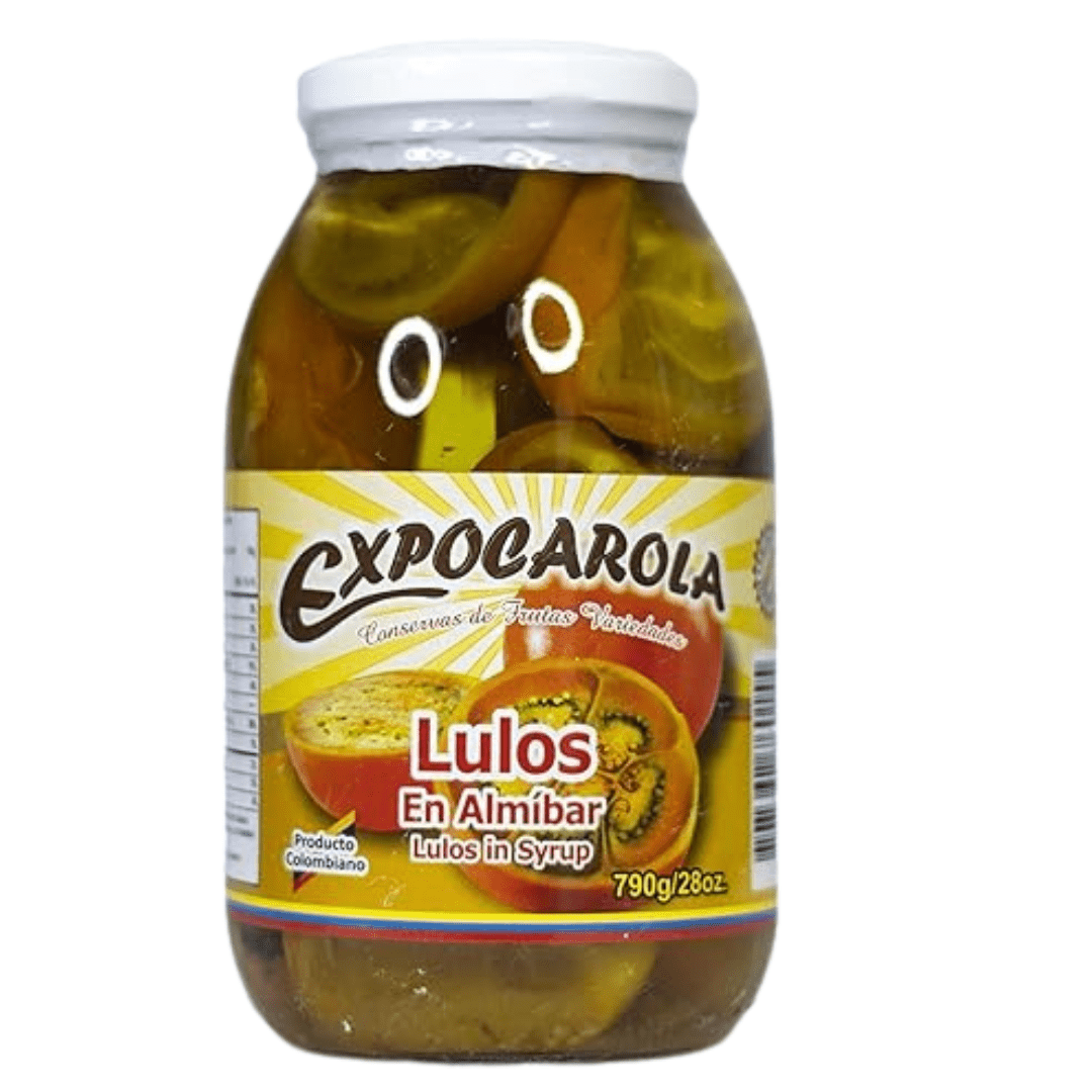 Lulo en Almíbar – Naranjilla Fruit in Syrup by Expocarola – 790g (27.8 oz) – Traditional Colombian Dessert - JETa Imports®