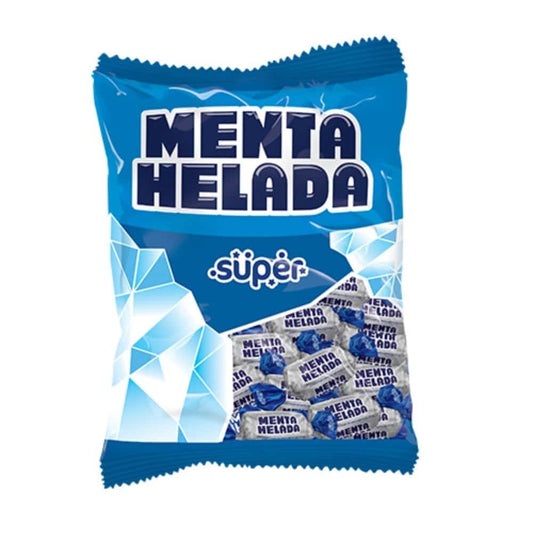 Menta Helada Super – 100 Units (380g / 13.4 oz) – Colombian Mint Hard Candy - JETa Imports®