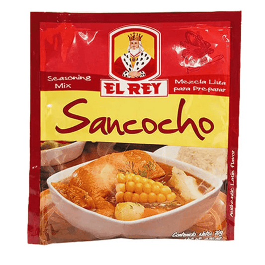 Mezcla Lista El Rey para Preparar Sancocho - 20g (0.7oz) - Perfect Seasoning for Traditional Colombian Soup - JETa Imports®