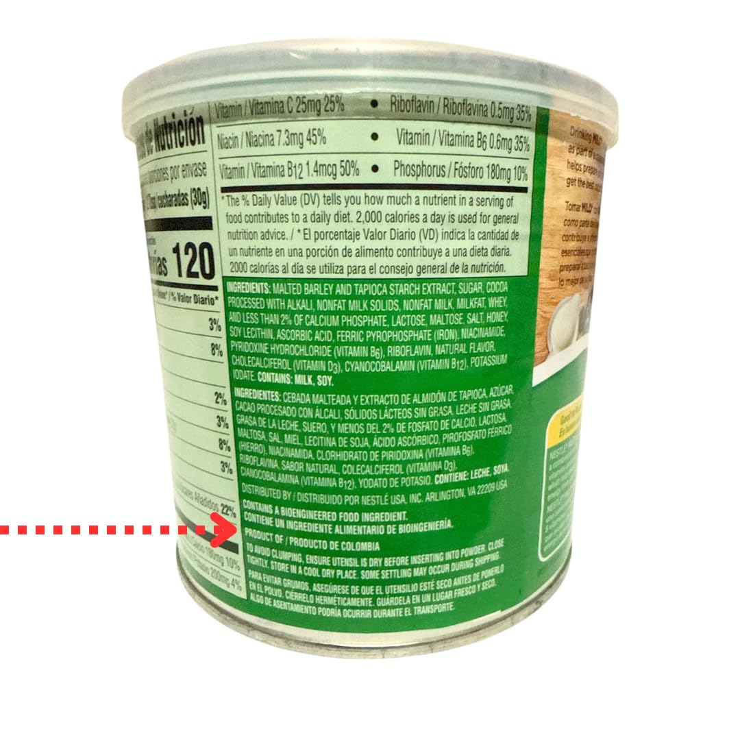 Milo Colombiano - 14.1 oz - Delicious Chocolate Malt Drink Powder - JETa Imports®