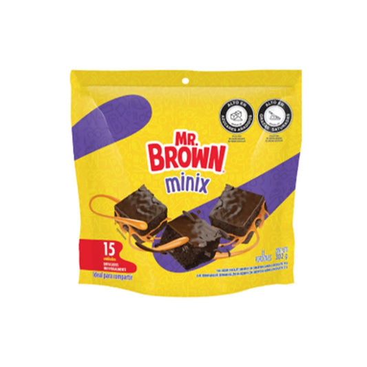 Mr. Brown Minix Brownies | 15 Pack - 302g (10.65 oz) - JETa Imports®