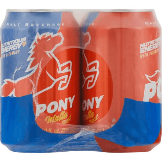 PONY Malta con Vitaminas - Malt Beverage with Vitamins Drink 11.2 Fl Oz - JETa Imports®