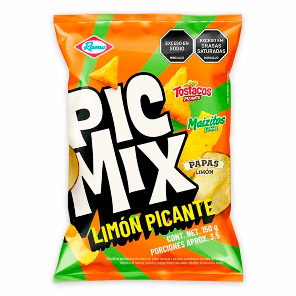 Ramo PIC MIX Limón Picante – 150g (5.29 oz) – Spicy & Tangy Colombian Snack Mix - JETa Imports®