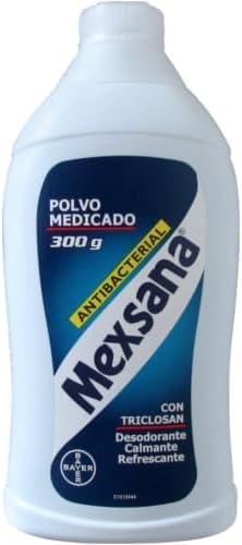 Talco Desodorante Mexsana Antibacterial para Pies - 300g - Mexsana Medicated Powder Original 10.58oz - JETa Imports®