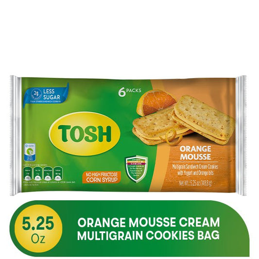 TOSH Sandwich Cookie - 6 Pack - 5.08 oz - Assorted Flavors - JETa Imports®