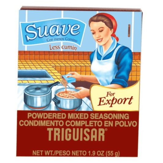 Triguisar Suave (Mild) Colombian Seasoning Mix - 1.9 oz / 55 g - Perfectly Balanced Flavor for Mild Palates - JETa Imports®